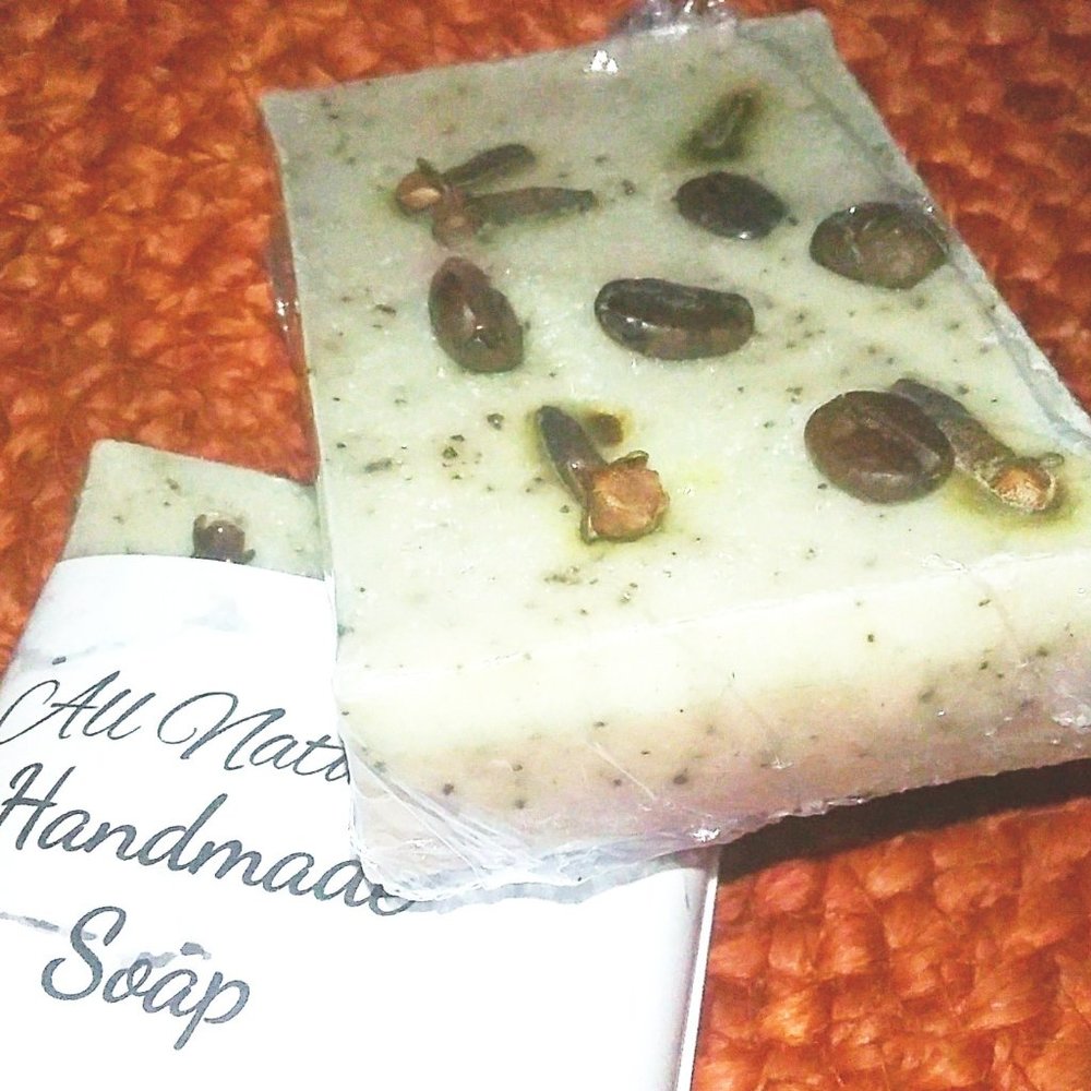 Shea Butter Coffee Soap Bar